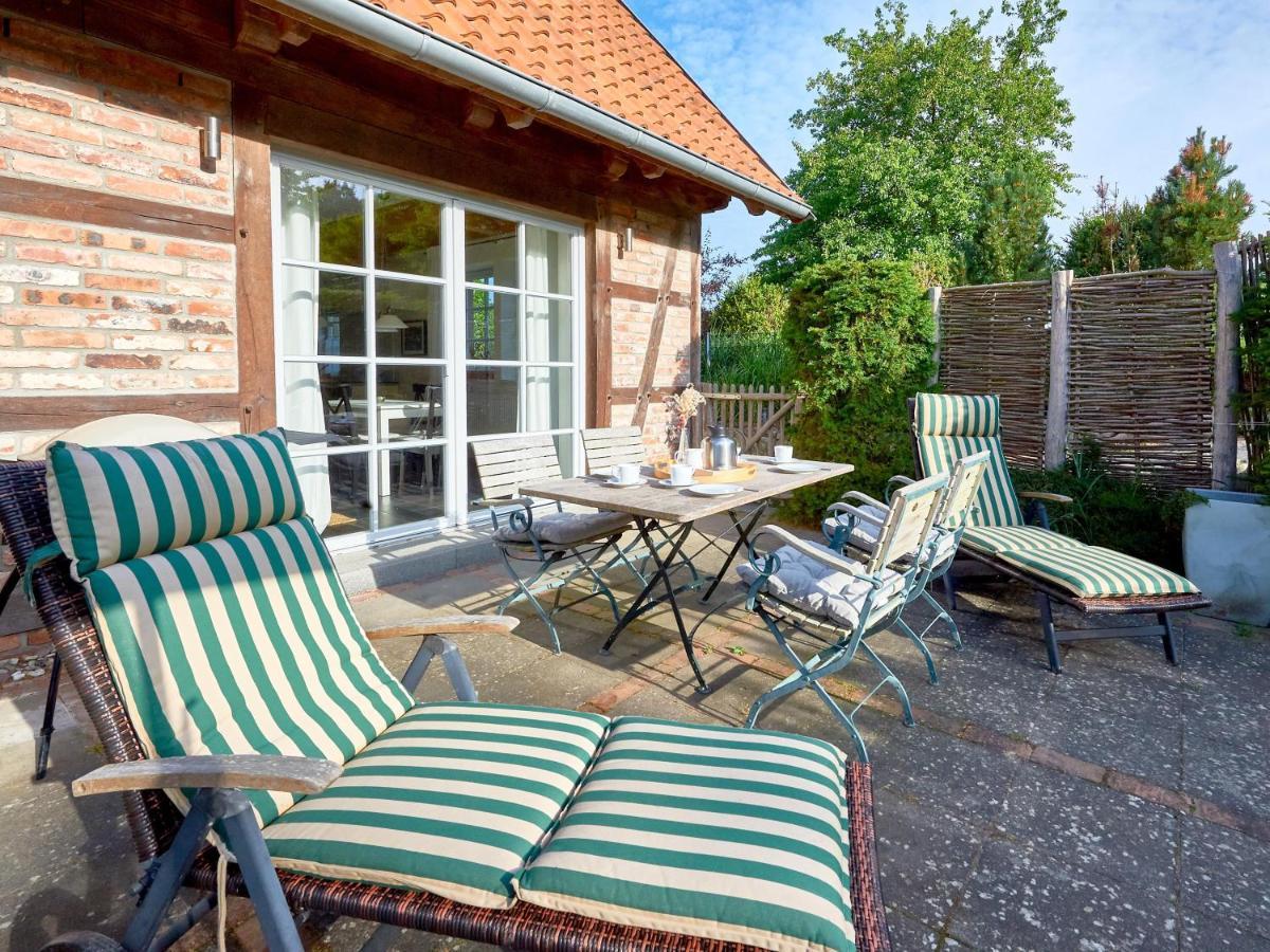 Fachwerkhaeuser Seedorf - Haushaelfte "Sophie Charlott" Mit Kamin Und Terrasse 외부 사진