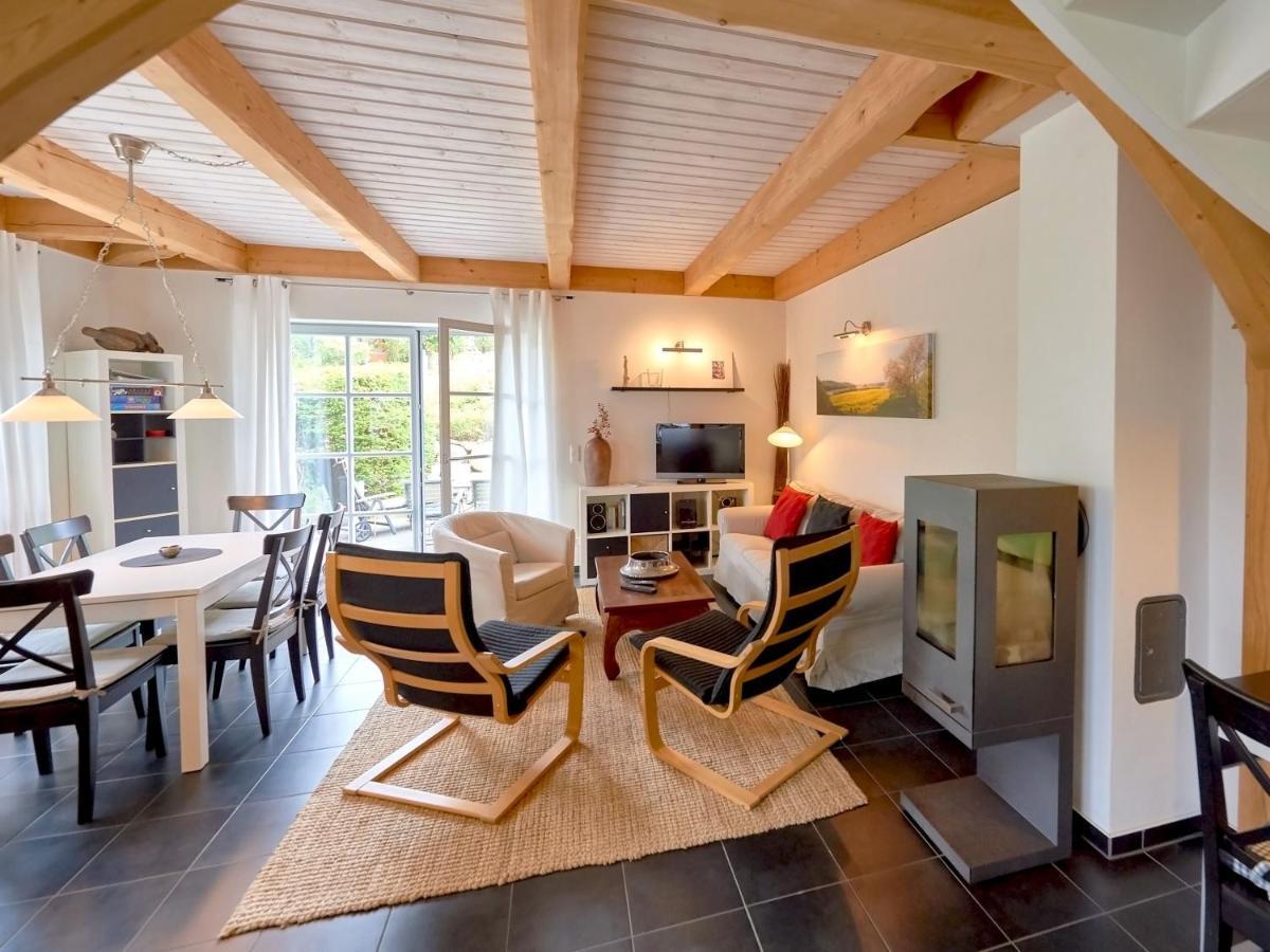 Fachwerkhaeuser Seedorf - Haushaelfte "Sophie Charlott" Mit Kamin Und Terrasse 외부 사진