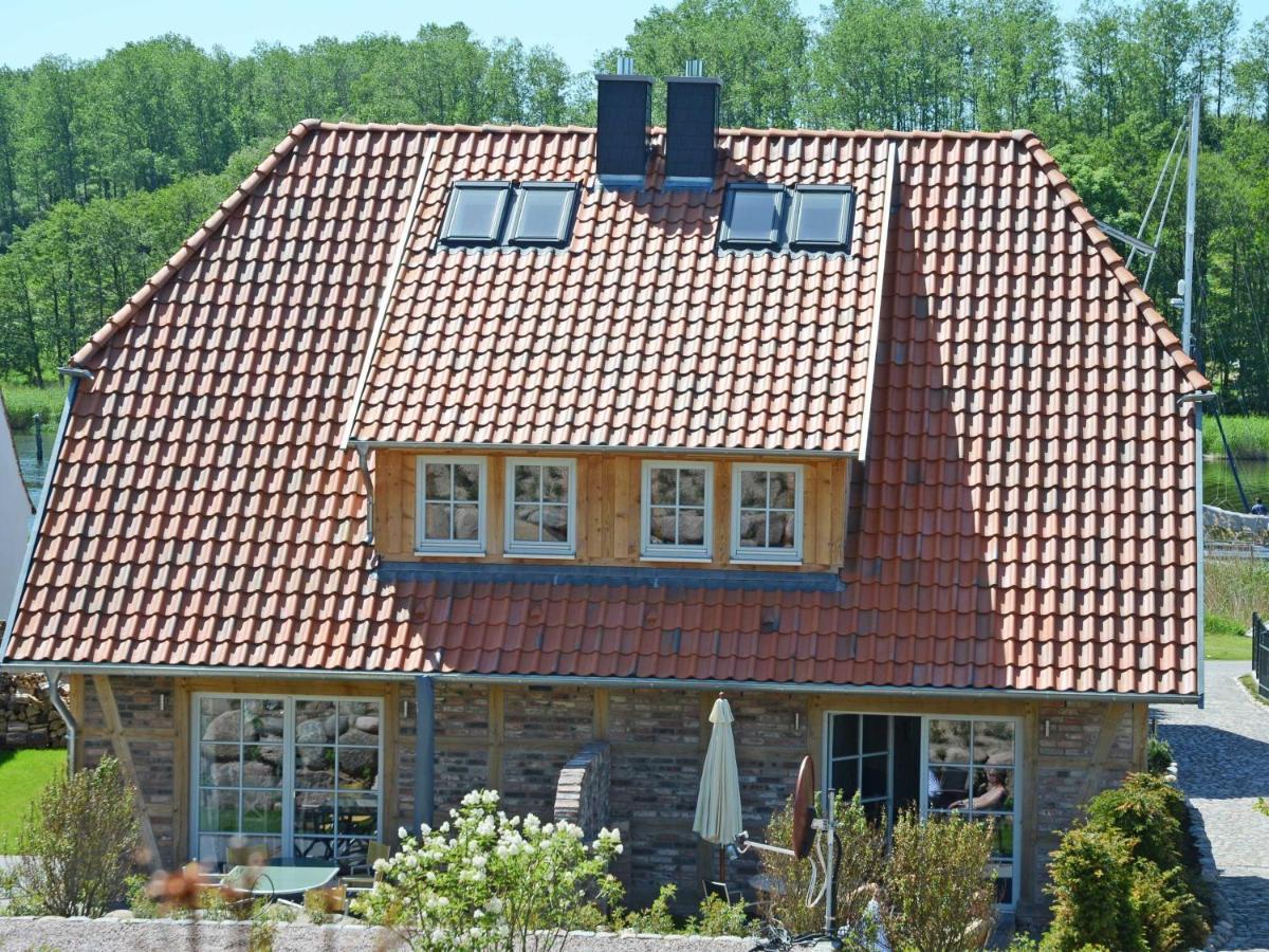 Fachwerkhaeuser Seedorf - Haushaelfte "Sophie Charlott" Mit Kamin Und Terrasse 외부 사진